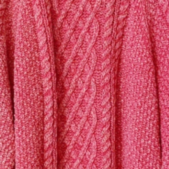 Rare Free People Chunky Cable Knit Sweater Dress Medium - Picture 14 of 16